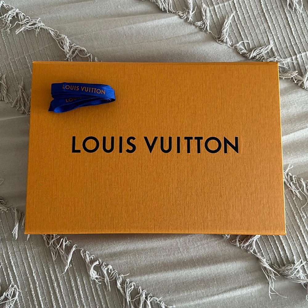 Authentic Louis Vuitton box with ribbon